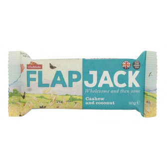 Wholebake Flapjack bezlep.ovesný kešu-kokos 80g